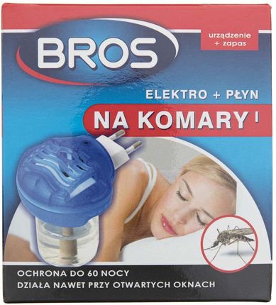 Bros Elektro + płyn na komary 60 nocy