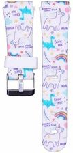 Zdjęcie Bemi Pasek do smartwatcha Fun 20mm Wzór Jednorożca Biały BABFU08WH - Łeba