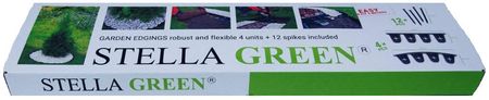 Obrzeże Trawnikowe Stella Green Zestaw 4 Obrzeża 12 Kotew