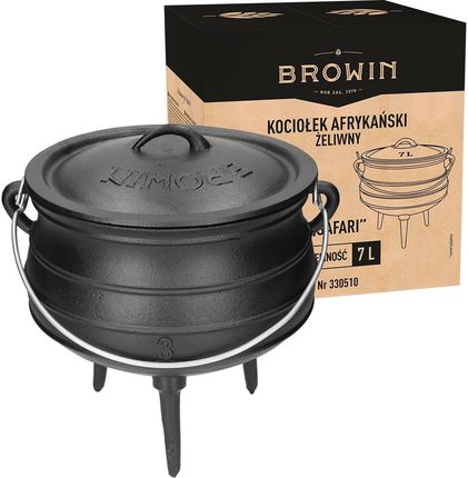 Kociołek żeliwny Browin 7l 330510 - zdjęcie 3