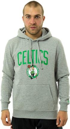 New era Team Logo Po Boston Celtics Hoodie Grey