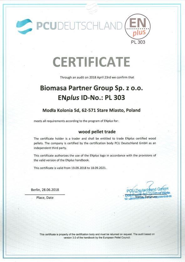 Biomasa Pellet Premium Selection Paleta 975Kg 65szt. - zdjęcie 7 Biomasa Pellet Premium Selection Paleta 975Kg 65szt.