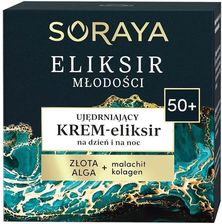 Krem Soraya Ujędrniający - Youth Elixir Firming Cream-Elixir 50+ na dzień i noc 50ml