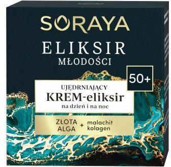 Krem Soraya Ujędrniający - Youth Elixir Firming Cream-Elixir 50+ na dzień i noc 50ml