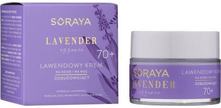 Krem Soraya Lawendowy Odbudowujący I Noc 70+ - Lavender Essence na dzień i noc 50ml