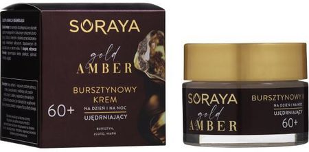 Krem Soraya Bursztynowy Ujędrniający 60+ - Gold Amber na dzień i noc 50ml