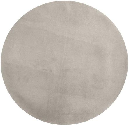 Dywan Sztuczna Skóra Królika Bianca Brązowy Okrągły Śr. 100 Cm Inspire 287949