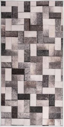 Dywan Print Fleece Mozaika Szary 120 X 160 Cm 288060