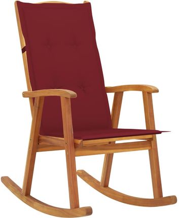 Fotel Bujany Z Poduszkami Lite Drewno Akacjowe 13452-3064188