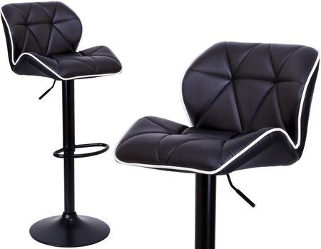 Krzesło Barowe Grappo Czarne 36001