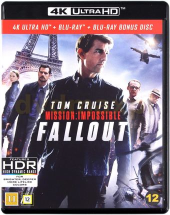Mission: Impossible 6 - Fallout [Blu-Ray 4K]+[2xBlu-Ray]