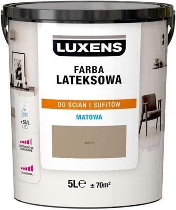 Luxens Farba Wewnętrzna Lateksowa 5 L Kenya 4