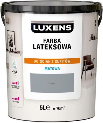 Luxens Farba Wewnętrzna Lateksowa 5 L Paris 5