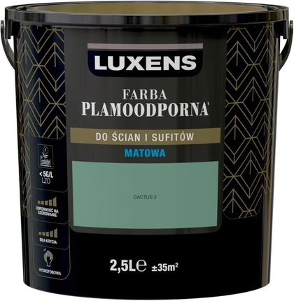Luxens Farba Wewnętrzna Plamoodporna 2,5 L Cactus 3