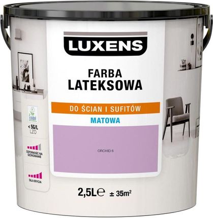 Luxens Farba Wewnętrzna Lateksowa 2,5 L Cream 1