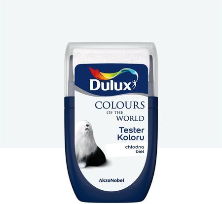 Dulux Tester Farby Kolory Świata Chłodna Biel 30Ml