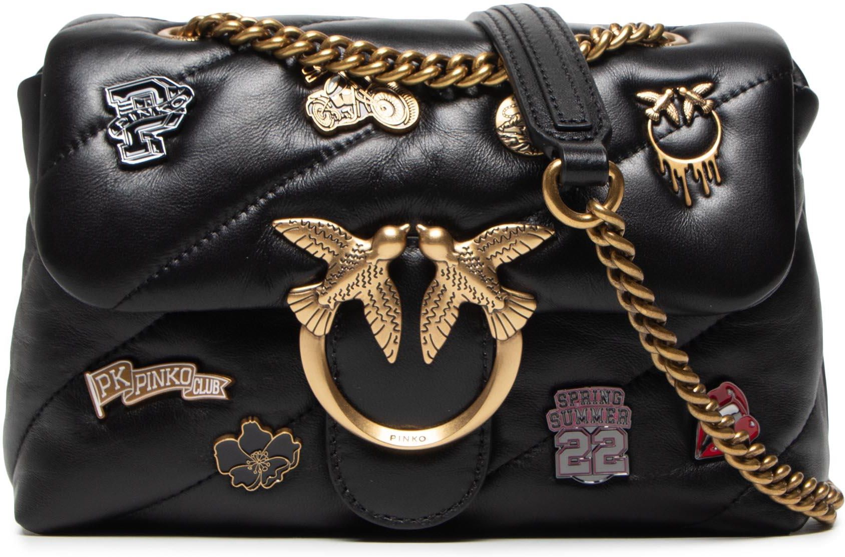 Torebka PINKO - Love Mini Puff Versity Pins CL. PE 22 PLTT