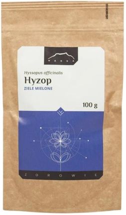 Hyzop Ziele Mielone 100g NANGA