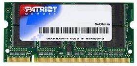 Patriot SO-DIMM DDR3 2GB PC1333 CL9 (PSD32G133381S)