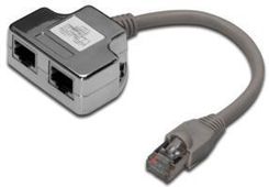 Zdjęcie Act ŁĄCzNIK ADAPTER RJ45 NA KABLU/2xRJ45 21 ekran. (A-DN-93904) - Sandomierz