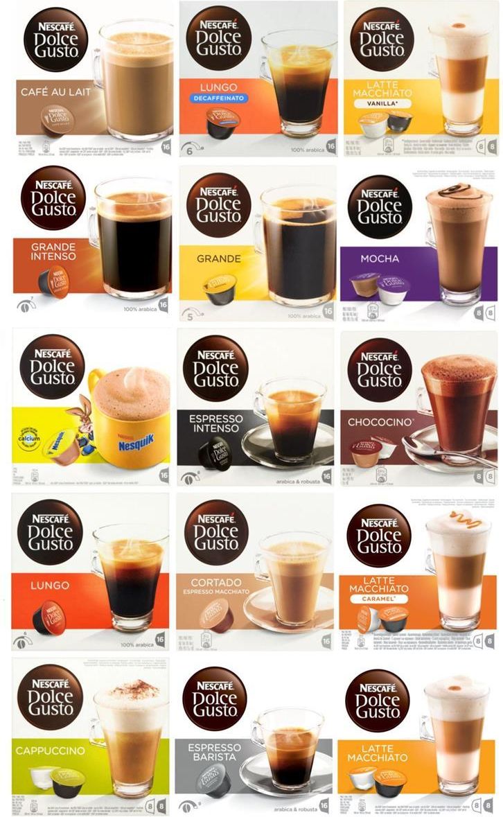 Nescafe Kapsułki Do Nescafe Dolce Gusto Cappuccino 16 Kapsułek