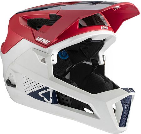 Leatt Mtb 4.0 Enduro Helmet Biały Czerwony 2022