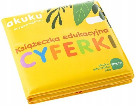 Akuku Książeczka edukacyjna Cyferki A0474
