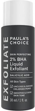 Paula'S Choice Skin Perfecting 2% Bha Liquid Exfoliant Płyn Złuszczający Z 2% Kwasem Salicylowym 30 ml