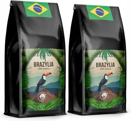 Blue Orca Coffee Kawa Brazylia Świeżo Palona 100% Arabika 2kg