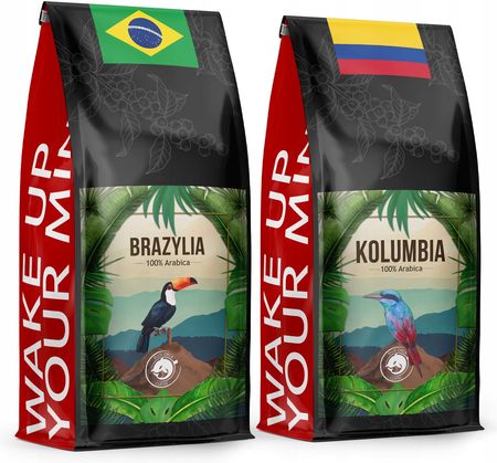 Blue Orca Coffee Brazylia 1kg Kolumbia 1kg Arabika