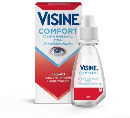 Visine Comfort Krople do oczu 0,5mg/ml 15 ml