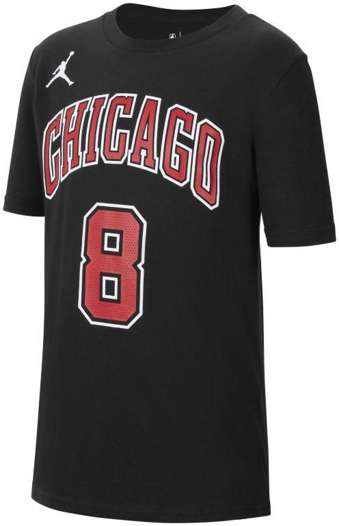 Jordan T Shirt Dla Dużych Dzieci Chicago Bulls Statement Edition Nba Czerń Ceny I Opinie 