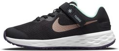 Nike Po Asfalcie Z Systemem Łatwego Wkładania I Zdejmowania Dla Dużych Dzieci Revolution 6 Flyease Czerń