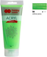 Zdjęcie Happy Color Farba akrylowa Studio+ 200ml - zielony jasny - Płock