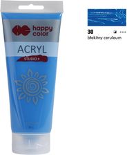 Zdjęcie Happy Color Farba akrylowa Studio+ 200ml - błękitny ceruleum - Supraśl