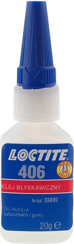 Klej Loctite Klej cyjanoakrylowy 406 20g - Opinie i ceny na