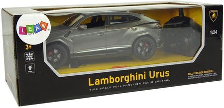 Import Leantoys Auto R/C 1:24 Lamborghini Urus Czarny 2.4g Światła (9731) - zdjęcie 3