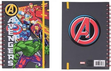 Out Of The Blue Notes Spiralny Avengers Marvela Licencja Notatnik