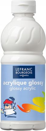 Lefranc & Bourgeois Farba Akrylowa Biała Błyszcząca 500Ml L&B