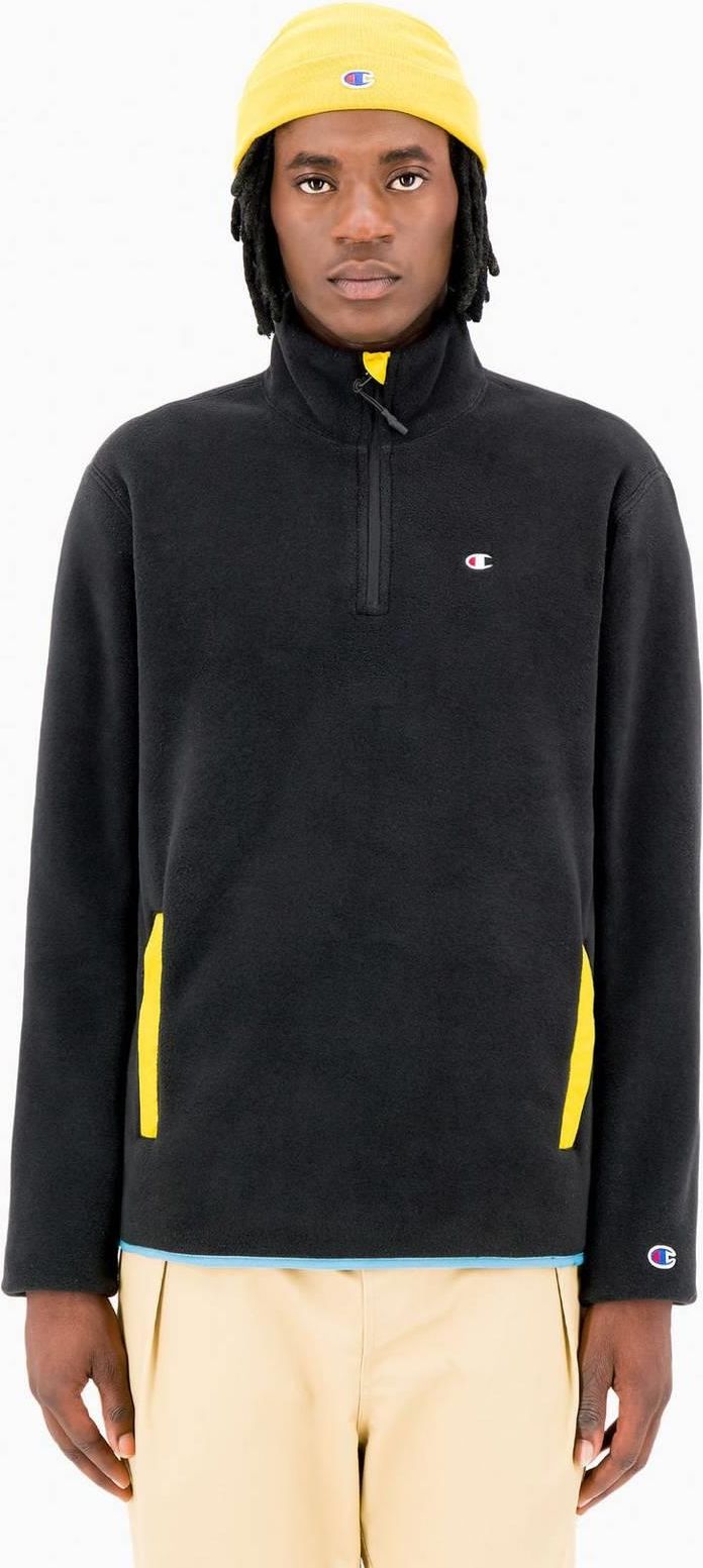 Champion c logo discount half zip sweater