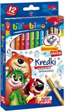 Zdjęcie Bambino Kredki W Oprawie Drewnianej 12 Temperówka - Reszel