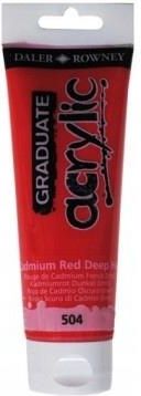 Farba Akrylowa Graduate Acrylic 120Ml Cadmium Red