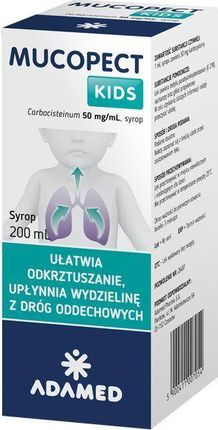 Mucopect KIDS 50 mg syrop 200 ml