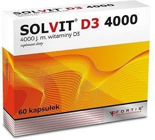 FORTIS PHARMACEUTICALS SOLVIT D3 4000 60 kaps