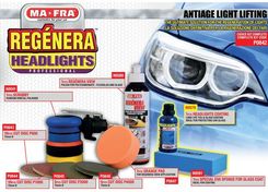 Mafra Regenera Headlights Kit Zestaw Do Regeneracji Reflektorów Samochodowych - Polerki samochodowe