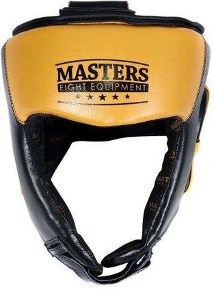 Masters Fight Equipment Kask Bokserski Kt Professional Czarno-Złoty