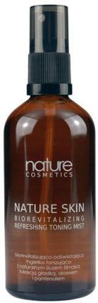 Nature Cosmetics Cosmetic Skin Mgiełka Tonizująca Z Naturalnym Śluzem Ślimaka Lukrecją Gładką I Aloesem 100G