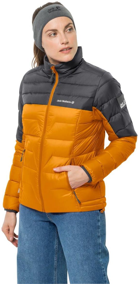 Jack Wolfskin Damska Kurtka Puchowa Dna Tundra Jkt W Orange Sky Ceny I Opinie Ceneo Pl