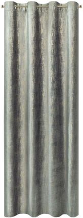 Eurofirany Zasłona Marsala Srebrna 140 X 250 Cm Na Przelotkach 82686528