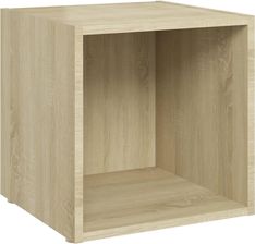 Vidaxl Szafka Pod Telewizor Dąb Sonoma 37X35X37 Cm Płyta Wiórowa 2055597